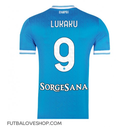 Dres SSC Napoli Romelu Lukaku #9 Domáci 2025-26 Krátky Rukáv